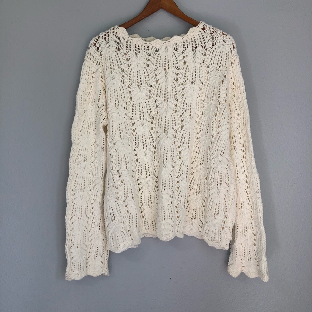 Worthington cream women’s sweater